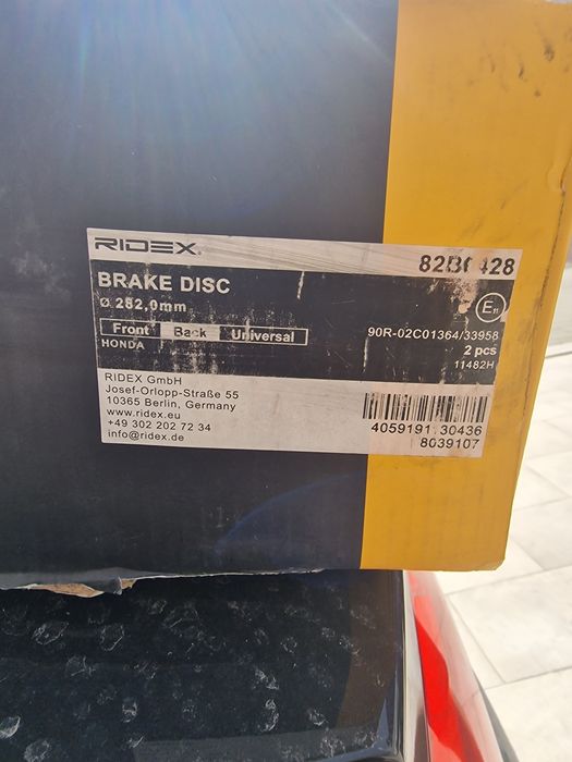 Discos e Pastilhas Travão