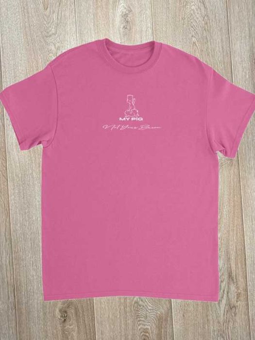 T-shirt Cor de rosa