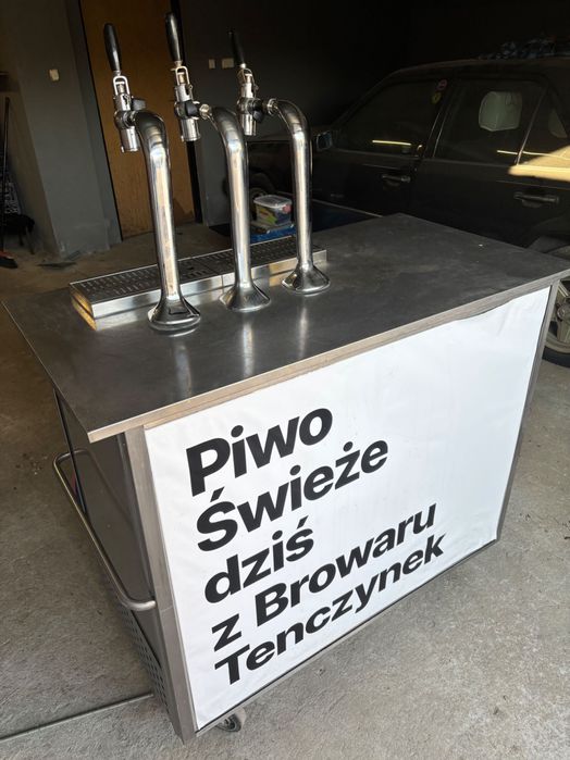 Dystrybutor potrójny do piwa rollbar nalewak