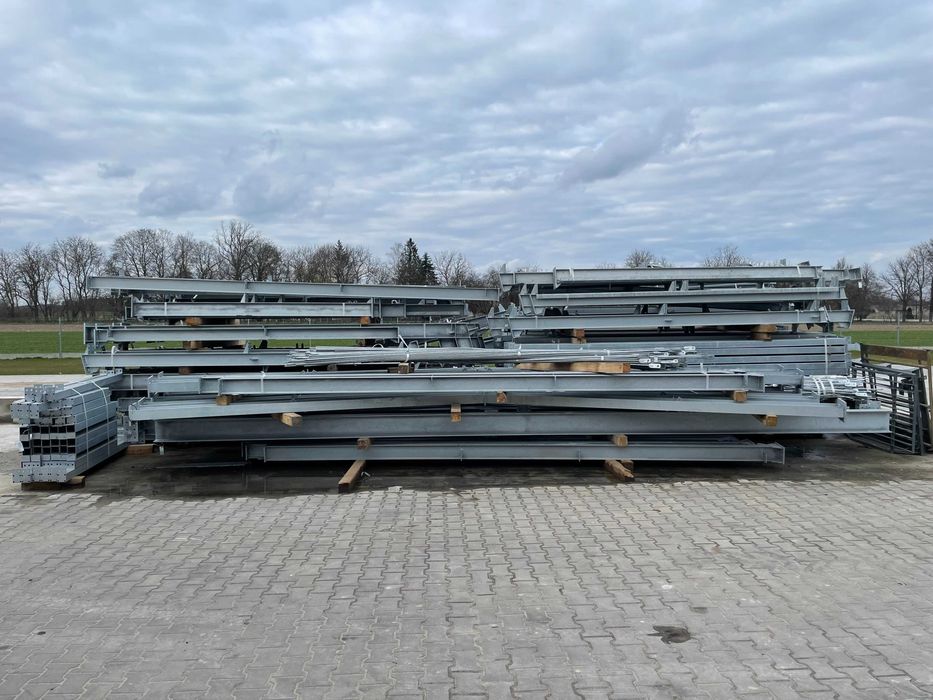 Konstrukcja Hala Stalowa Ocynk 8x14