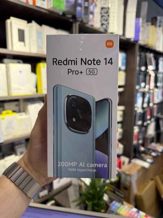 Смартфон Xiaomi Redmi Note 14 Pro+ 5G 8/256GB, 12/512GB + зарядний пристрій 120W