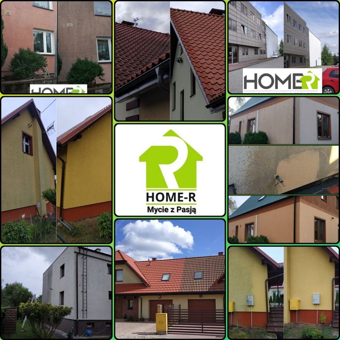 Mycie, czyszczenie - elewacji, dachu, kostki. Wycena Gratis