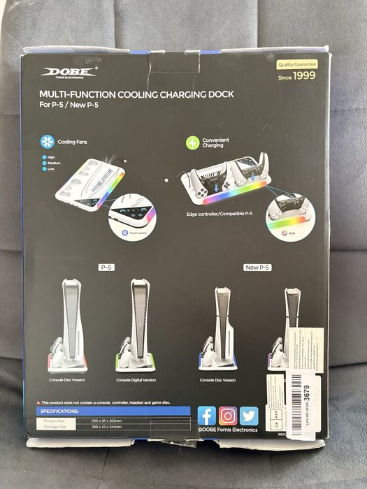 Мультифункціональна охолоджувальна підставка DOBE з відведенням тепла