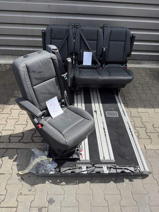 renault trafic iii iv lift kanapa fotel zestaw