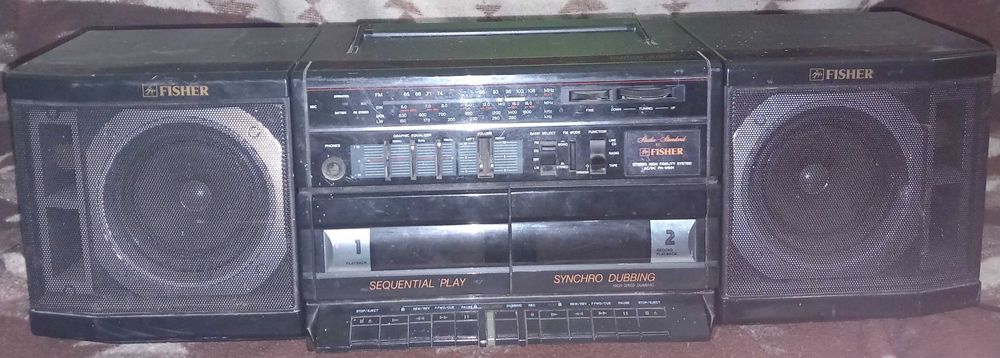Radiomagnetofon Fisher PH‑W801  prl pewex