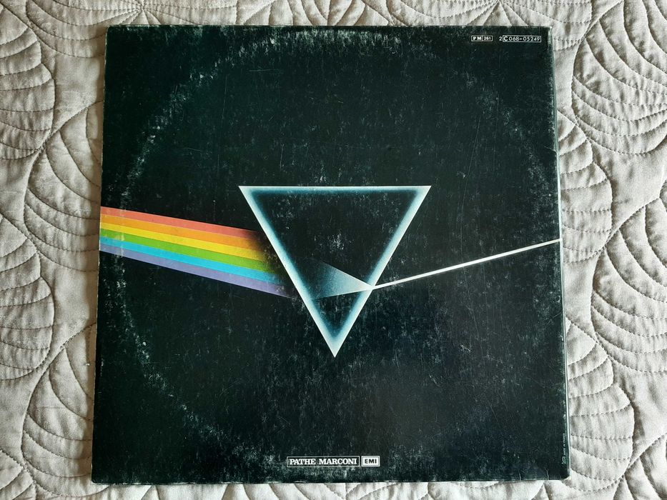 Pink Floyd - Dark Side of The Moon - França - Vinil LP (posters e sticker)