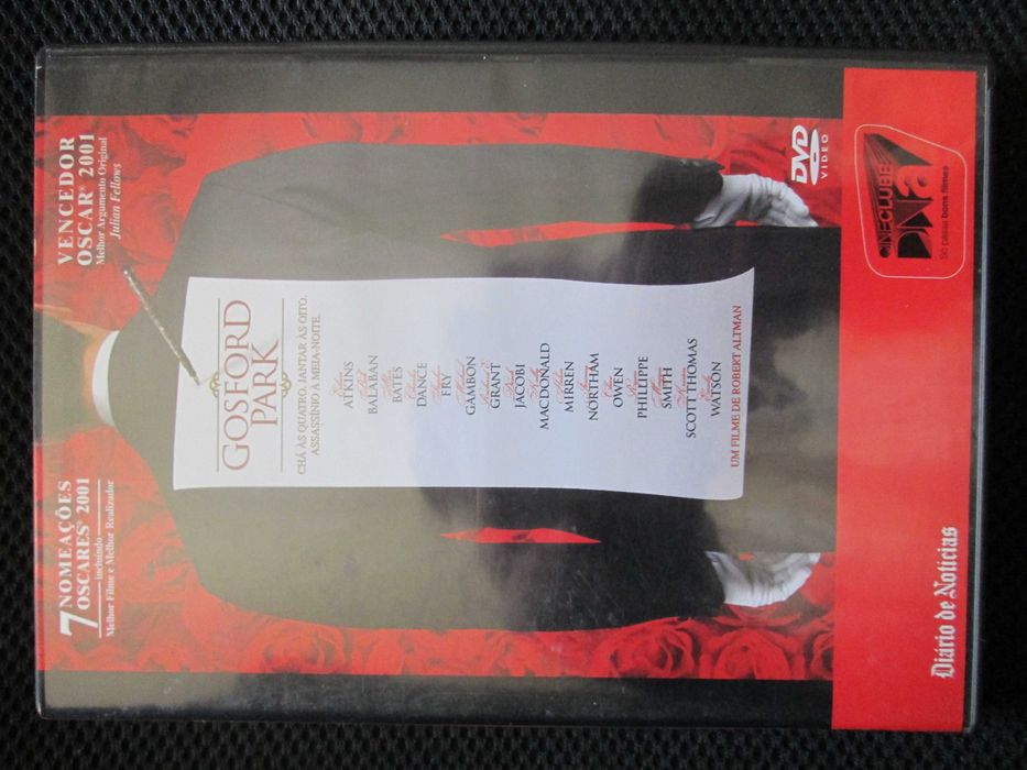 DVD Gosford Park, Robert Altman, Helen Mirren, Stephen Fry