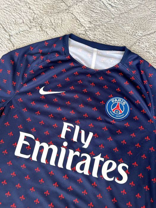 Granatowa koszulka piłkarska PSG (Paris Saint Germain), Nike
