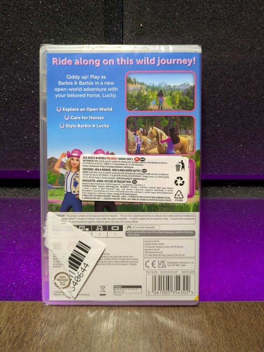 Barbie Horse Trails Nintendo Switch - gra o koniach, dla dziewczynek