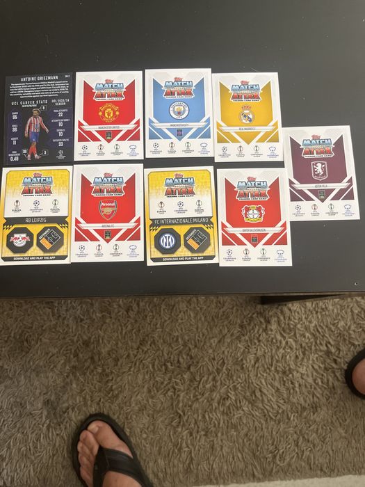 Cartas Match ATTAX