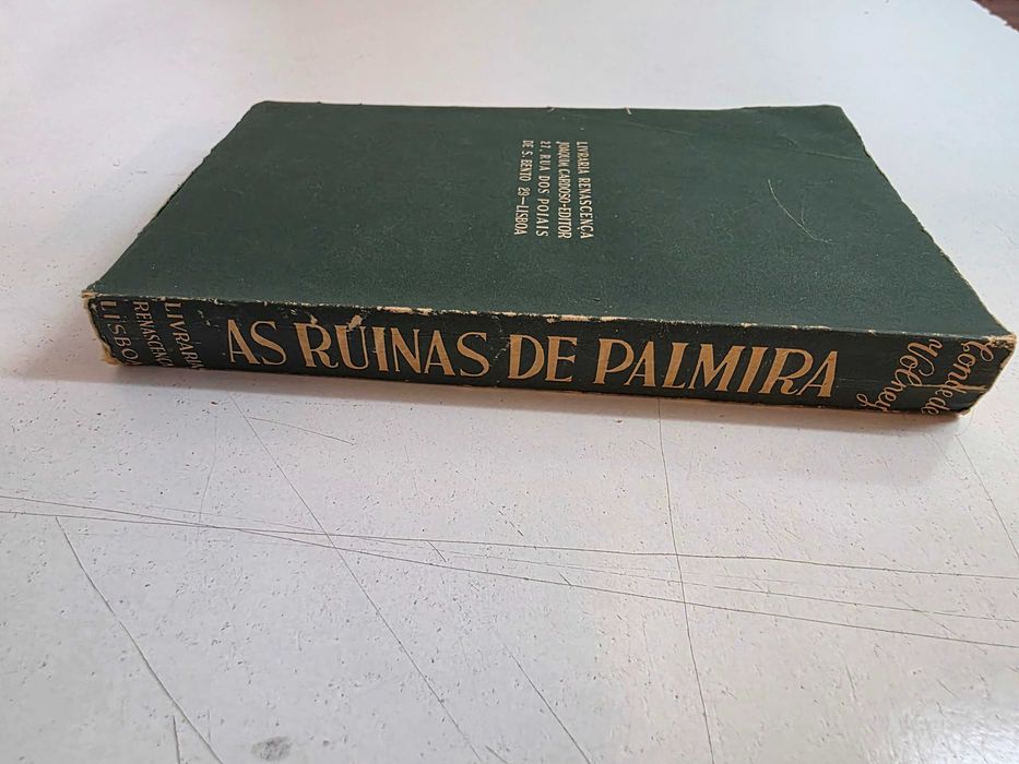 Livro - As ruinas de Palmira - Conde de Volney - REF PAR2