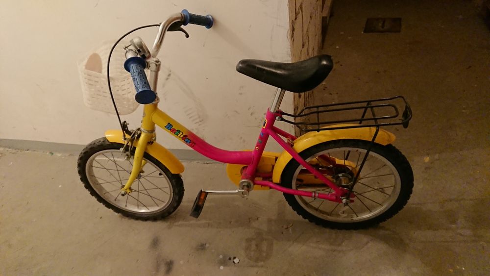 Rower rowerek dla dziecka.