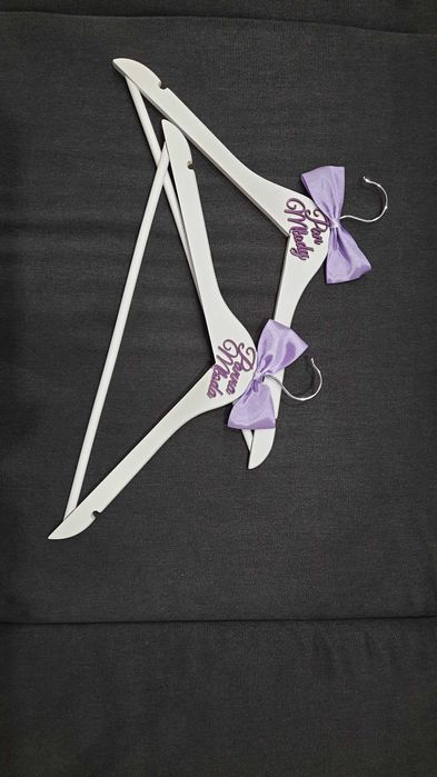 Wieszaki ślubne 2 szt