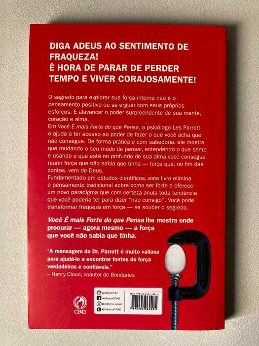 Você é Mais Forte do que Pensa, de Dr. Les Parrott