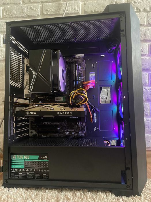 Гарантія! RTX 3060 ti, Ryzen 5 5600, SSD ігровий пк игровой компьютер