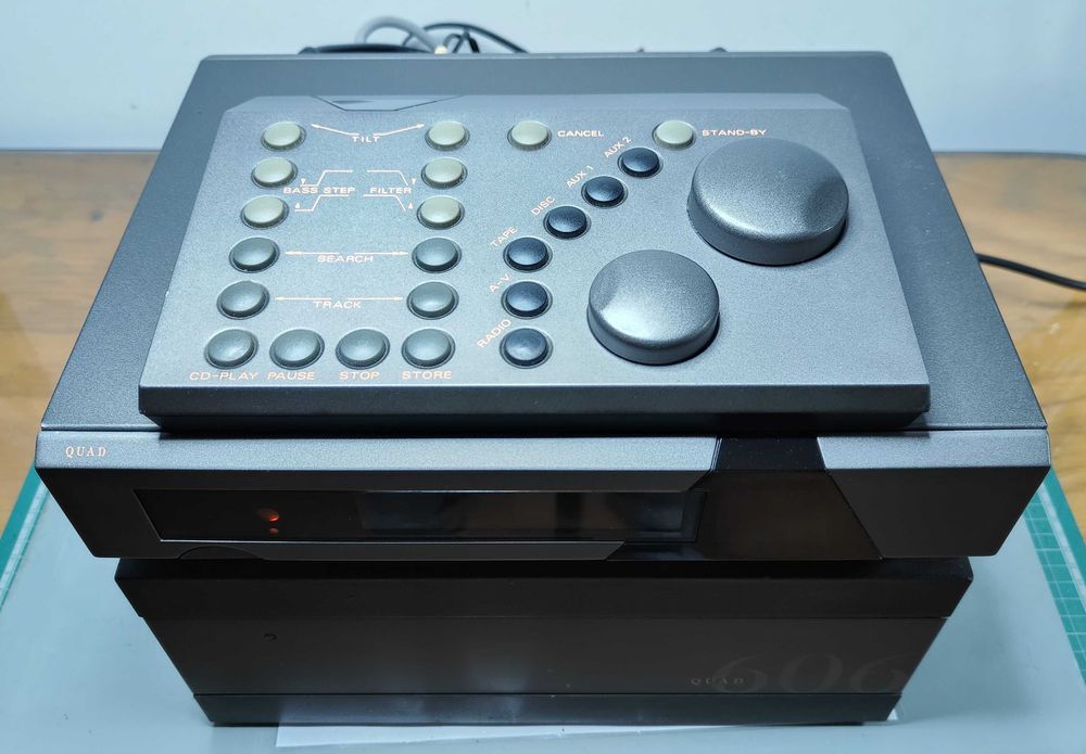 High-End Amplifier + Preamplifier + Remote Control Set – Quad Quad-606 + 66 – Good Condition64354158795267121