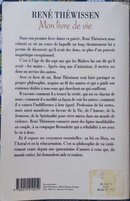 Mon Livre de Vie - René Théwissen