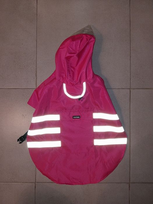 Colete para cão-chuva