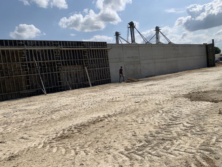 Fundamenty .hale ,żelbety,stopy silos zbożowy,płyta fundamentowa