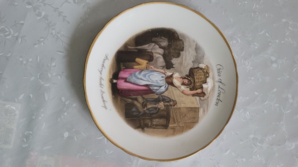 Talerz kolekcjonerski  angielski