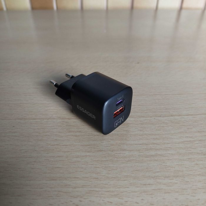 Carregador Usb Type C 20w Gan QC 3.0 Essager64553302708098121