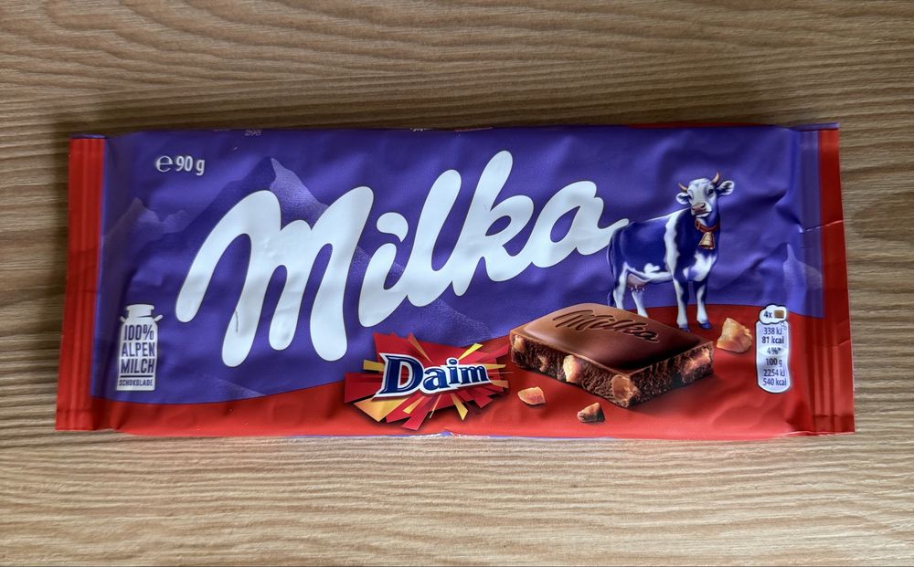 Шоколадка Мілка(Milka)