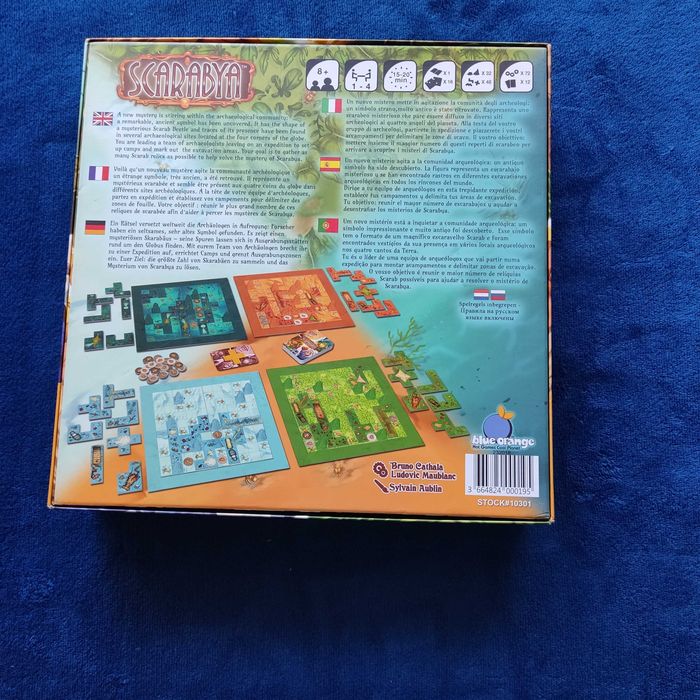 Настольная игра Scarabya / Скарабия