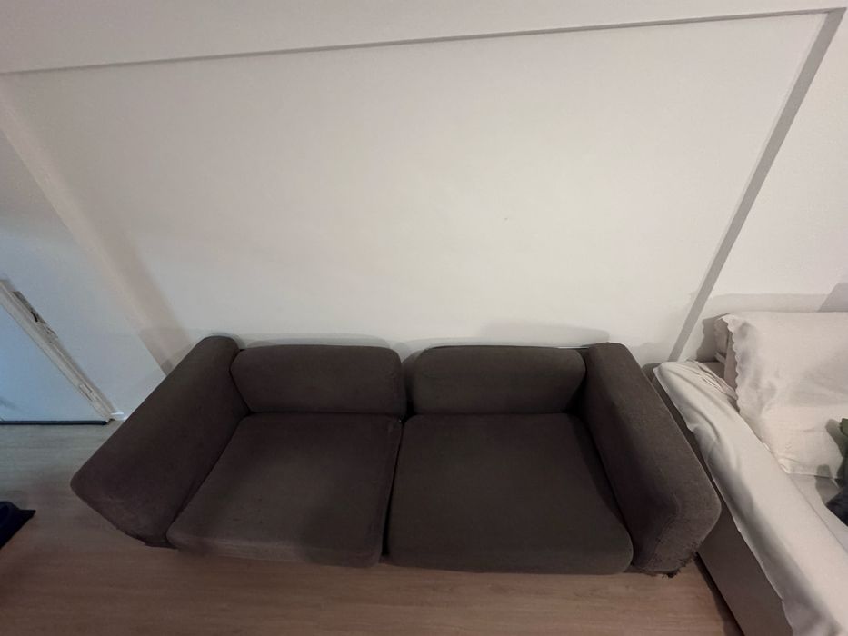Sofá modular castanho