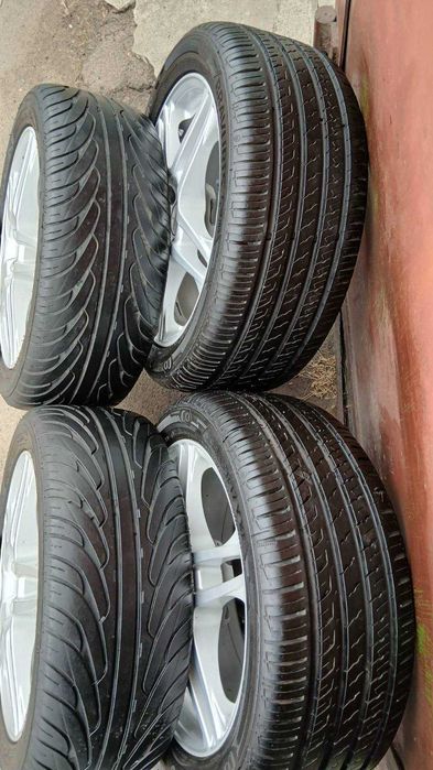 Диски 5х100 R17 Skoda Volkswagen Seat Toyota Subaru з гумою