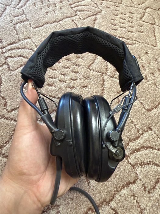Активні навушники Sordin Supreme Mil AUX neckband та Mil CC (з мікрофоном) headband