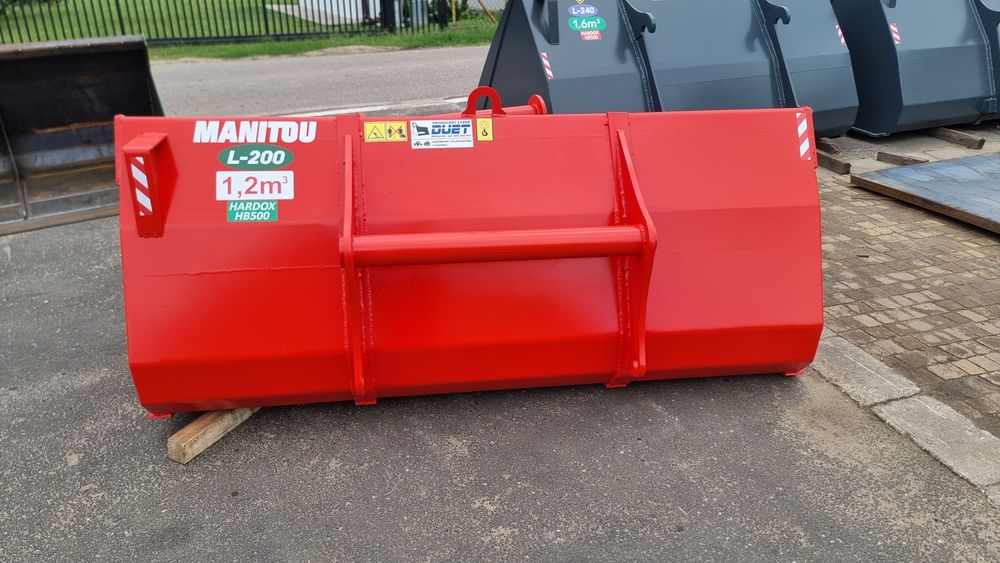 Łyżka Manitou 1.2 m3 200 cm DOSTĘPNA OD RĘKI lemiesz hardox producent