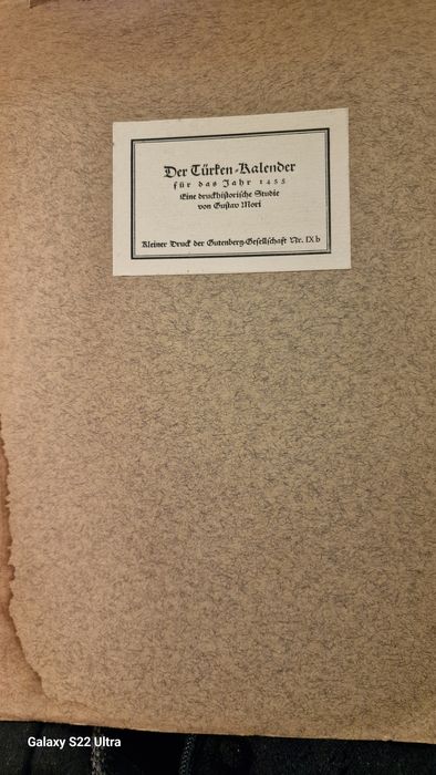Kalendarz turecki ,studium z 1928 roku