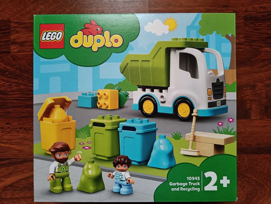 NOWE Klocki Lego 10945 Duplo - Śmieciarka i recykling
