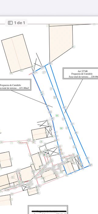 Moradia T2 com terreno 850 m2 a 900 mts da praia de lavadores