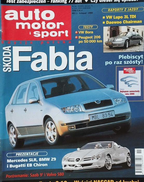 Auto Motor i Sport 11/1999 (nie Auto Świat)
