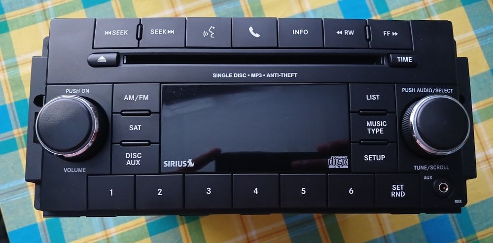 Магнітола Sirius для Jeep Dodge