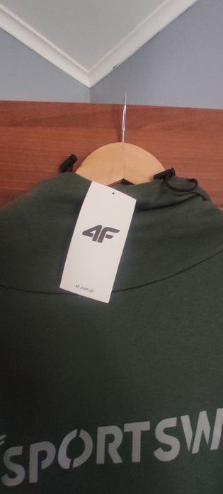 4F bluza ciemno zielona