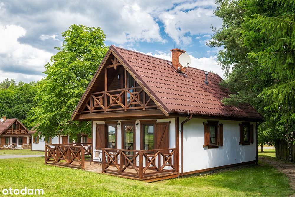 Dom , Warmia, Działka, Jezioro, Las, Gietrzwałd