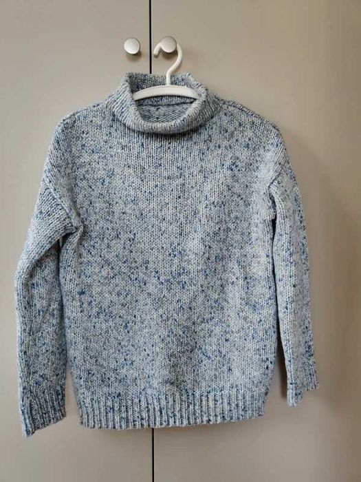 Niebieski sweterek golf Tantuum r. XS/S