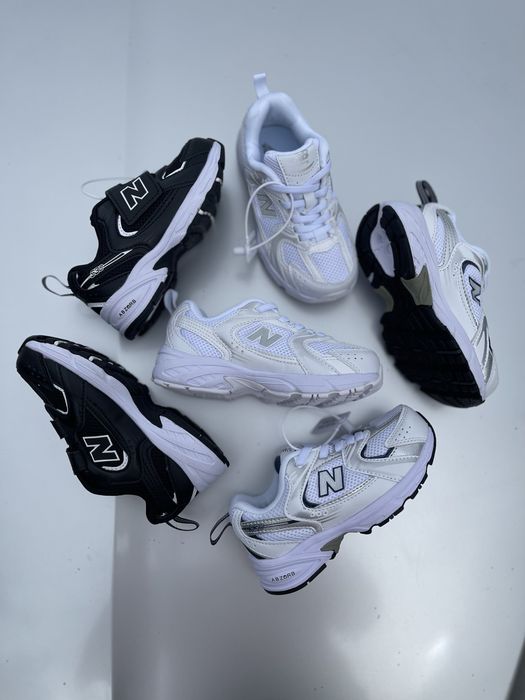 Дитячі кросівки New Беленс 530 White Silver Navy р.26-35