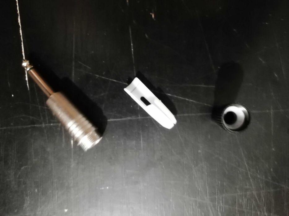 SREXACT SP102-CP2-SV - Złącze JACK 6,3mm TS komplet - 5 sztuk