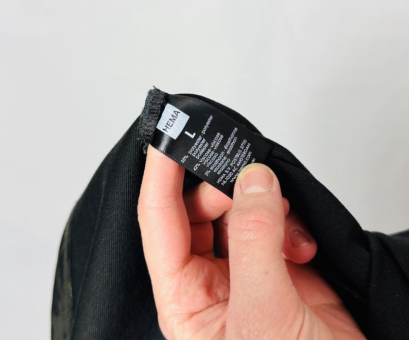 Ciemnozielona spódnica mini w panterkę L 40