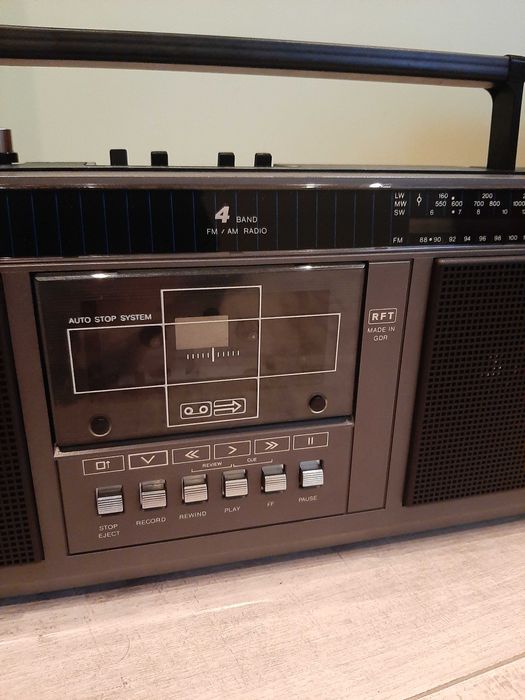 Radiomagnetofon RFT SKR 701 JAK NOWY!!