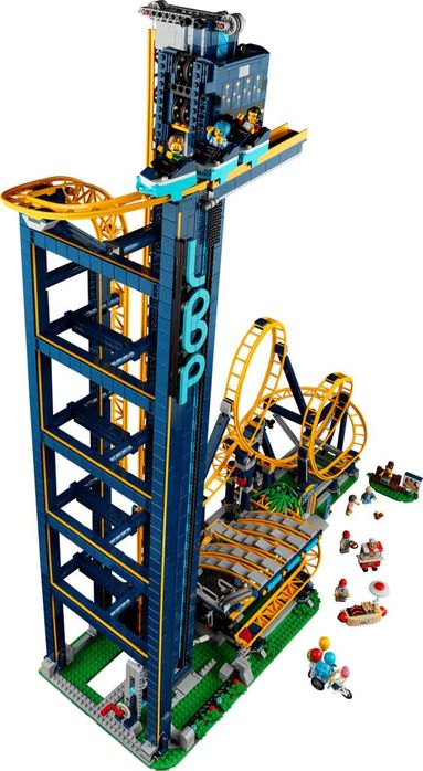 1 в 1 як LEGO Американські гірки (10303) з моторами в коробці, 3756 деталей