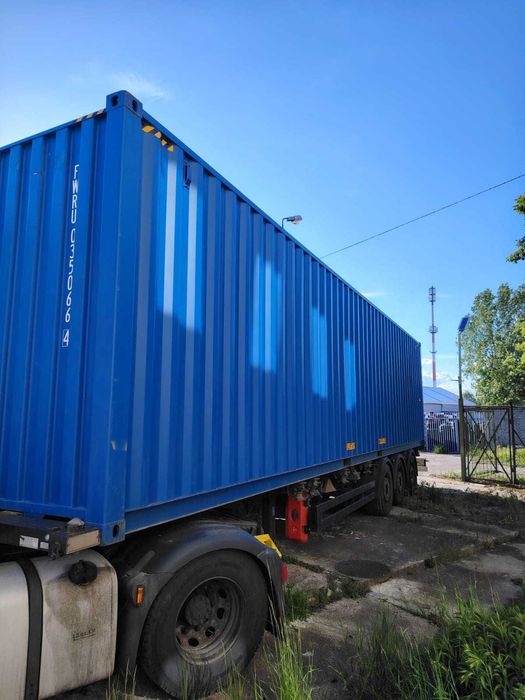 Kontener Morski 40HC one way – Dostawa pod Wskazany Adres