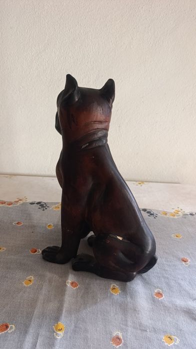 Cão decorativo cerâmica