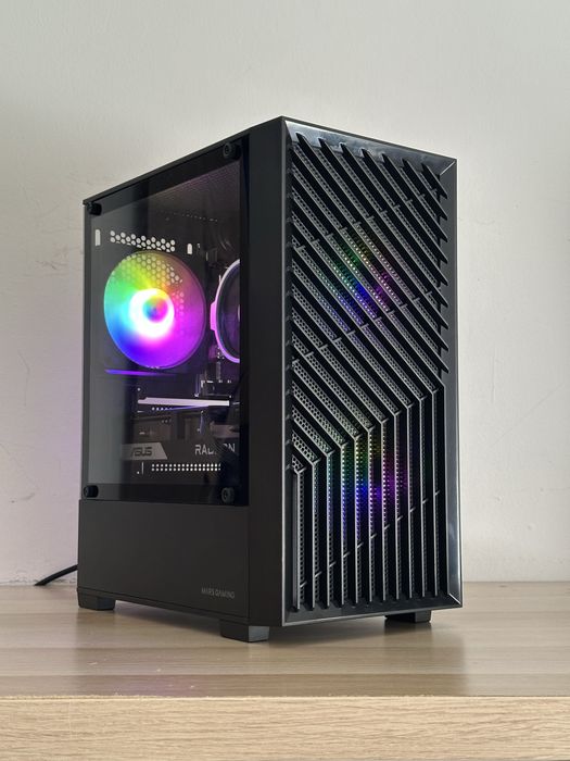 PC Gamer Ryzen 5 + RX 6600 XT | Até 500 FPS | Pronto a Jogar