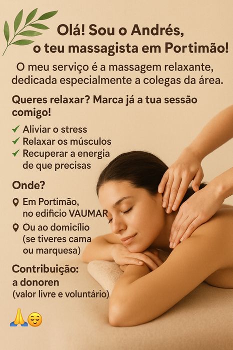Massagem Profissional – Alívio do Stress