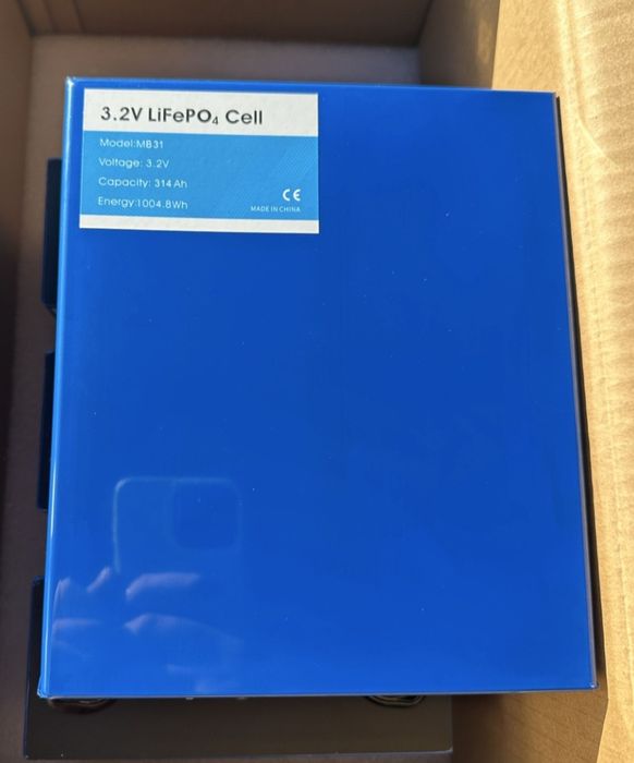 Комірки( ячейки) Комірки EVE LiFePO4 3.2V 280Ah   105ah  314ah