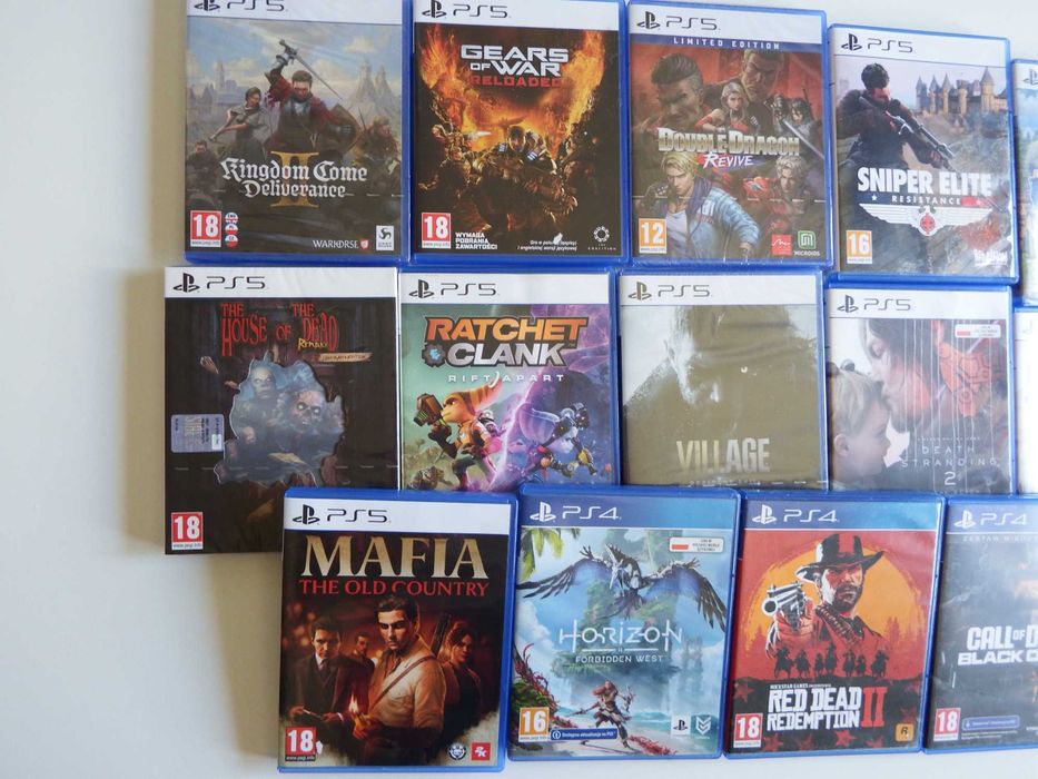 PS5 GRY ! Ghost OF Yotei ! PL w stanie IDEALNYM gry Playstation 5 !